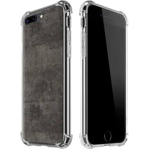 Dark Iron Grey Concrete iPhone Cases