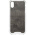 Dark Iron Grey Concrete iPhone XS Clear Case