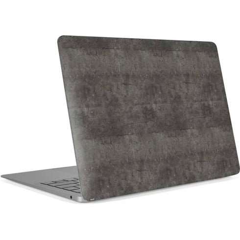 Dark Iron Grey Concrete Apple MacBook Air Skin