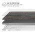 Dark Iron Grey Concrete MacBook Pro 14in (2021-24) Case plus Skin