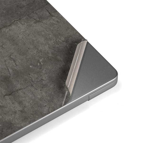 Dark Iron Grey Concrete Apple MacBook Pro 14-inch Skin