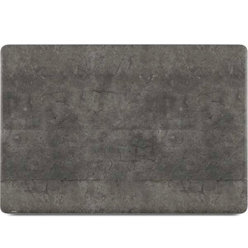 Dark Iron Grey Concrete MacBook Skins