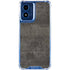 Dark Iron Grey Concrete Moto G 5G (2024) Clear Case