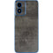 Dark Iron Grey Concrete Moto G Play 4G (2024) Skin