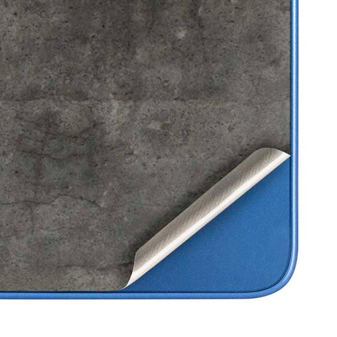Dark Iron Grey Concrete Moto G Play 4G (2024) Skin
