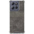 Dark Iron Grey Concrete Moto G Play 5G (2025) Clear Case