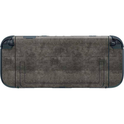 Dark Iron Grey Concrete Nintendo Switch 2 (2025) with Joy-Con Skin