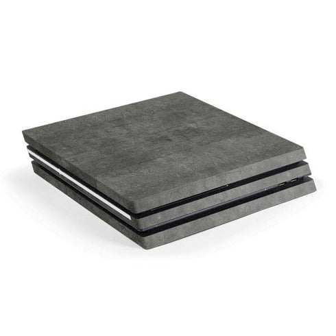 Dark Iron Grey Concrete PlayStation PS4 Skins
