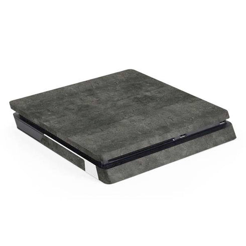 Dark Iron Grey Concrete PlayStation PS4 Skins