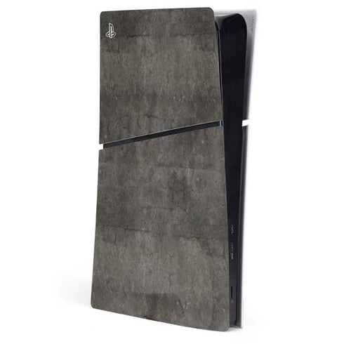 Dark Iron Grey Concrete PlayStation PS5 Skins