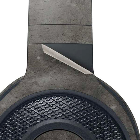 Dark Iron Grey Concrete Razer Kraken X Skin