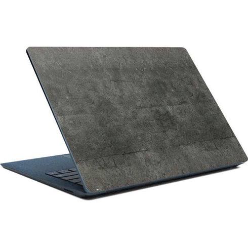 Dark Iron Grey Concrete Surface Laptop Skin