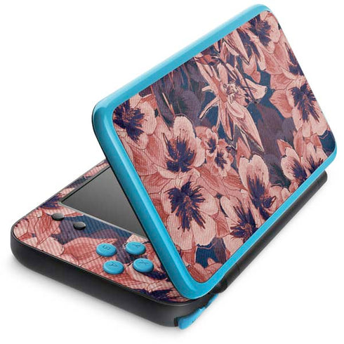 Dark Tapestry Floral Nintendo Skins