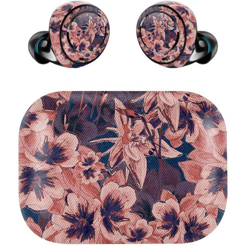 Dark Tapestry Floral Amazon Echo Buds Skin