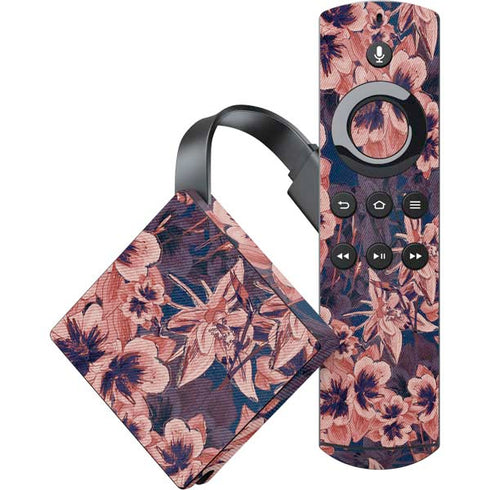 Dark Tapestry Floral Amazon Fire TV Skin