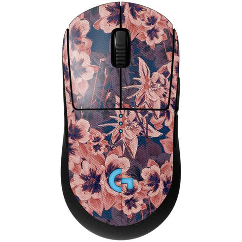 Dark Tapestry Floral G Pro Wireless Gaming Mouse Skin