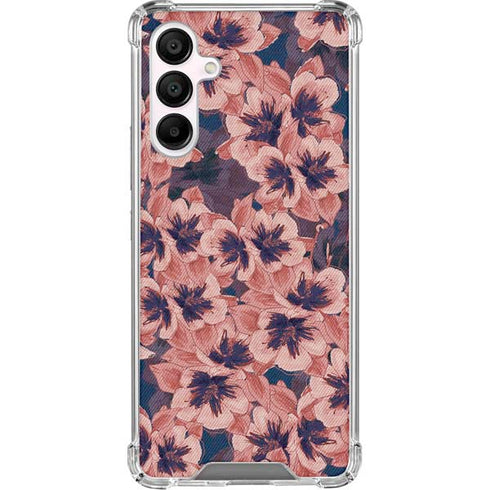 Dark Tapestry Floral Galaxy A16 5G Clear Case