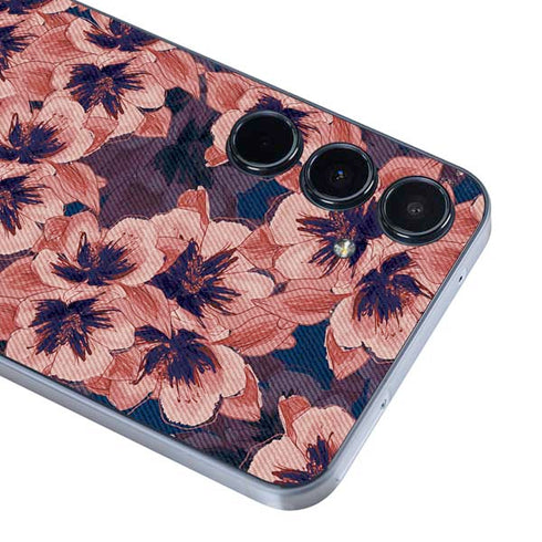 Dark Tapestry Floral Galaxy A55 5G Skin