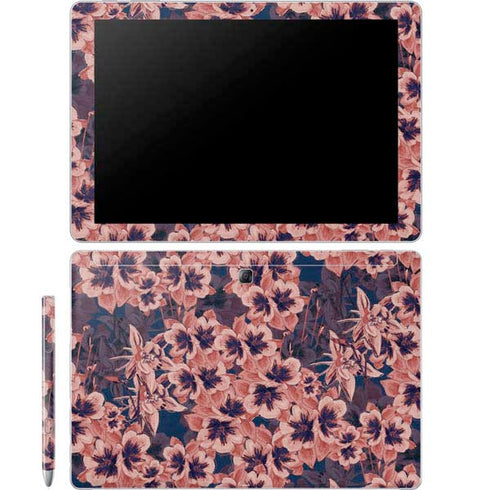 Dark Tapestry Floral Galaxy Book 12in Skin