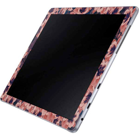 Dark Tapestry Floral Galaxy Book 12in Skin