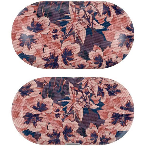 Dark Tapestry Floral Galaxy Buds Plus Skin