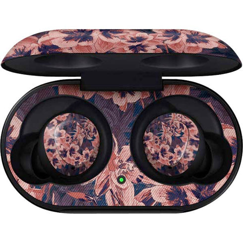 Dark Tapestry Floral Galaxy Buds Skin