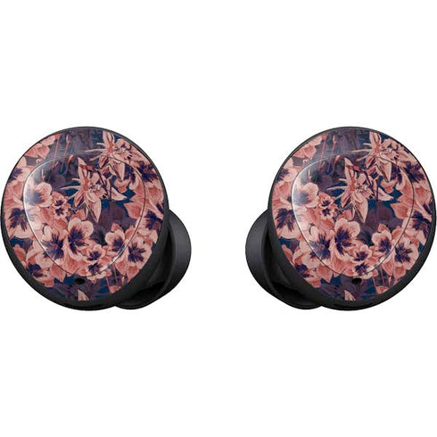 Dark Tapestry Floral Galaxy Buds Skin