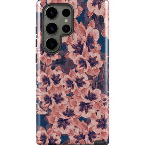 Dark Tapestry Floral Galaxy S23 Ultra Pro Case