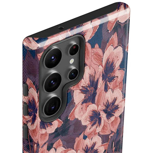 Dark Tapestry Floral Galaxy S23 Ultra Pro Case