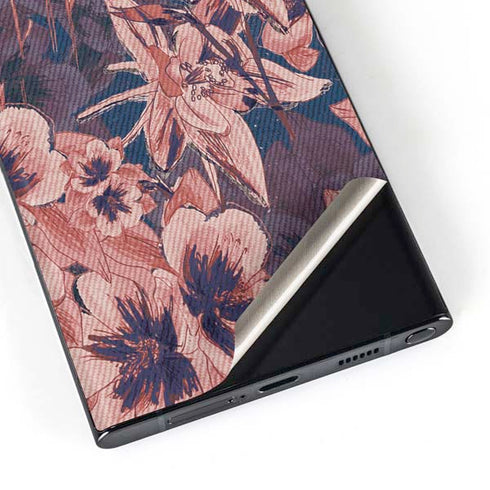 Dark Tapestry Floral Galaxy Skins