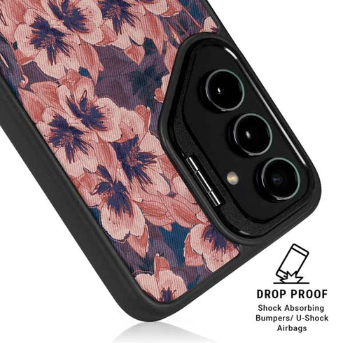 Dark Tapestry Floral Galaxy S24 Kickstand Case