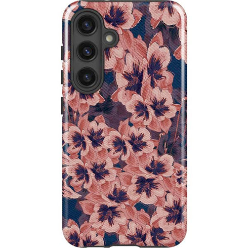 Dark Tapestry Floral Galaxy S25 Plus Impact Case
