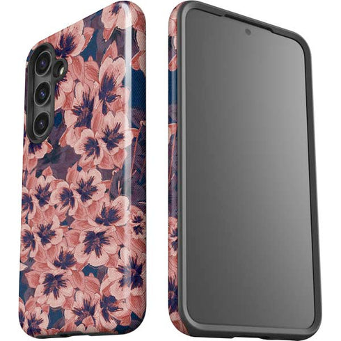 Dark Tapestry Floral Galaxy S25 Plus Impact Case