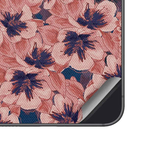 Dark Tapestry Floral Galaxy S24 Skin