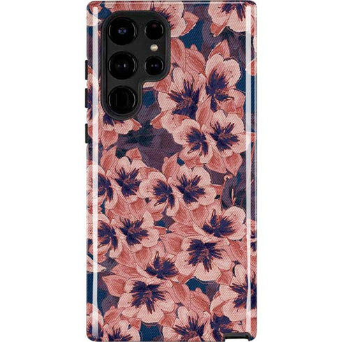 Dark Tapestry Floral Galaxy S25 Ultra Impact Case
