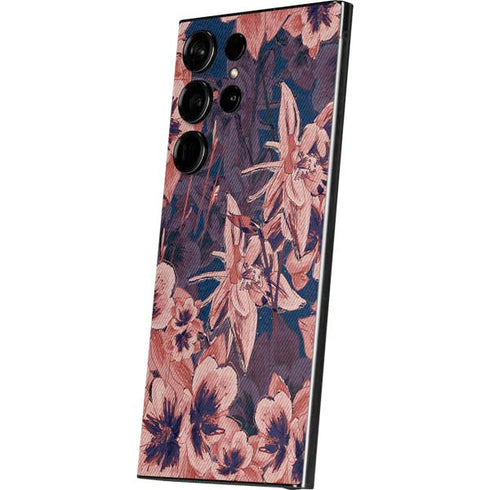 Dark Tapestry Floral Galaxy S24 Ultra Skin