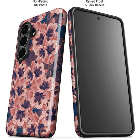 Dark Tapestry Floral Galaxy S26 Plus Impact Case