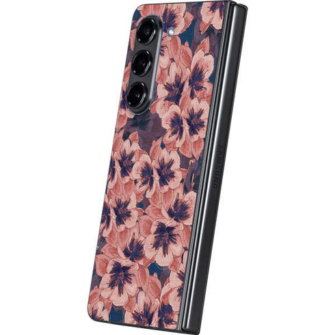 Dark Tapestry Floral Galaxy Z Fold5 5G Skin