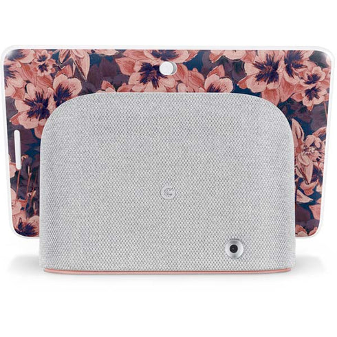 Dark Tapestry Floral Google Home Hub Skin