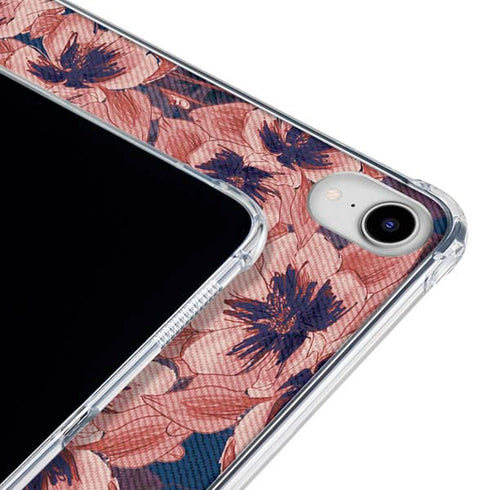 Dark Tapestry Floral iPad 11th Gen (2025) Clear Case