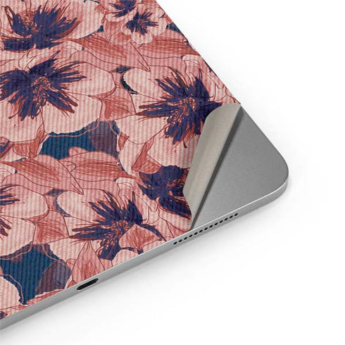 Dark Tapestry Floral Apple iPad Air Skin