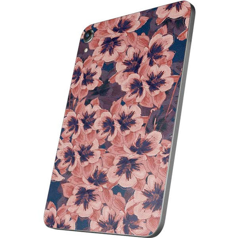 Dark Tapestry Floral Apple iPad Mini Skin
