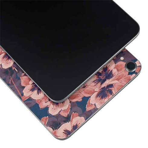 Dark Tapestry Floral Apple iPad Mini Skin