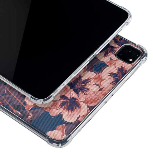 Dark Tapestry Floral iPad Pro 11in (2024) Clear Case