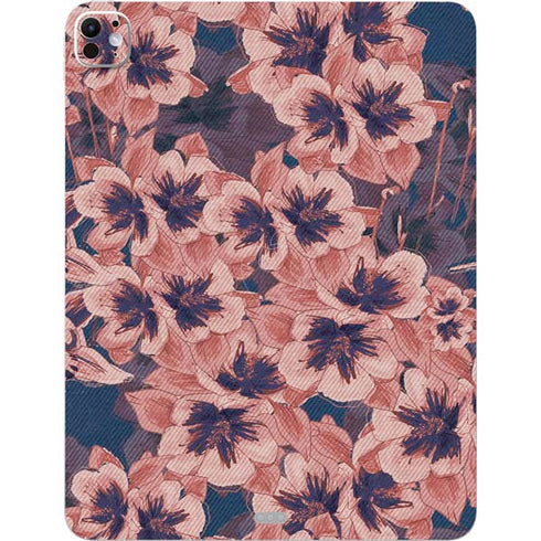 Dark Tapestry Floral iPad Pro 13in M4 (2024) Skin