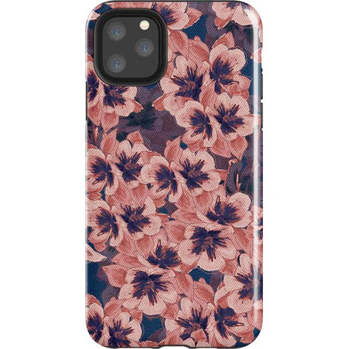 Dark Tapestry Floral iPhone Cases