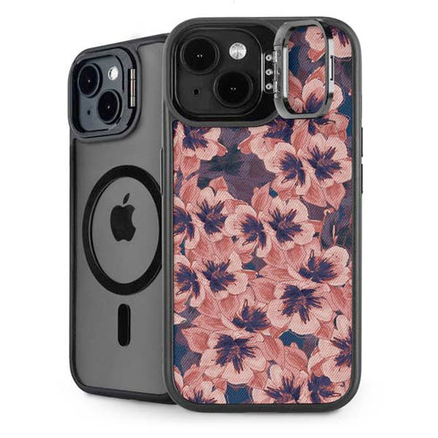 Dark Tapestry Floral iPhone 14 Kickstand Case
