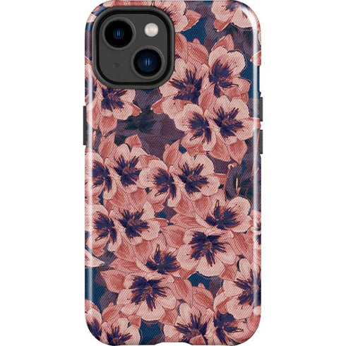 Dark Tapestry Floral iPhone 15 Impact Case