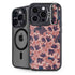 Dark Tapestry Floral iPhone 15 Pro Max Kickstand Case