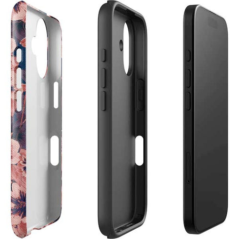 Dark Tapestry Floral iPhone 16 Impact Case